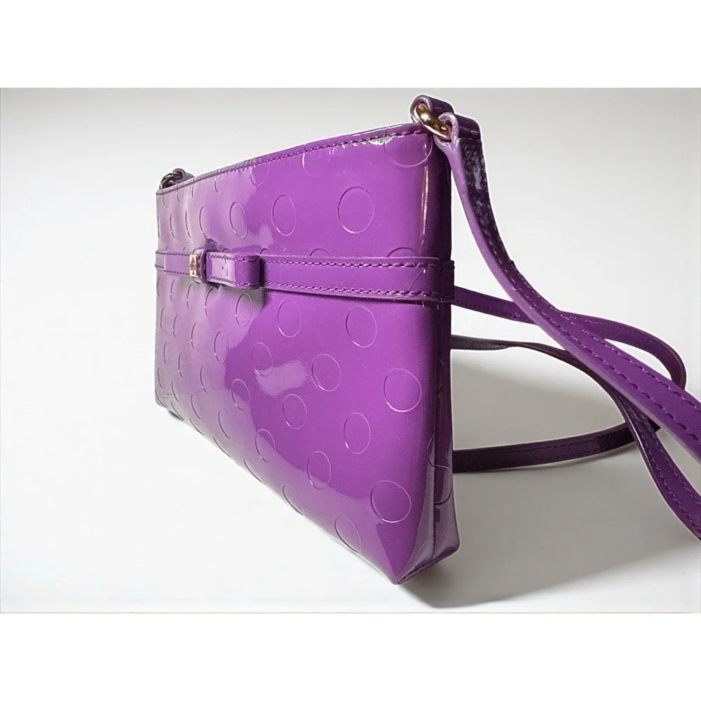 KATE SPADE Camellia Street Amy Patent Leather Small Designer Crossbody NWoT